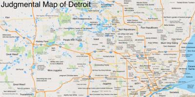 Judgemental мапата Детроит